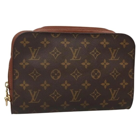 LOUIS VUITTON Monogram Orsay Clutch Bag M51790 LV Auth 130714 - Picture 1 of 16